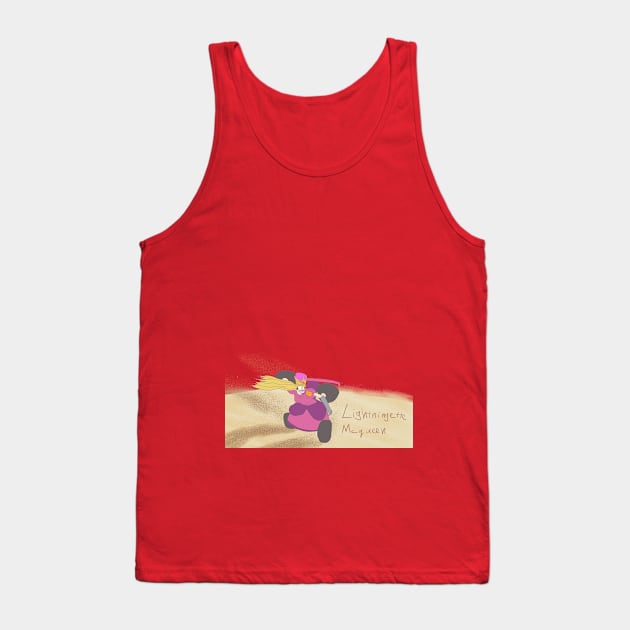 KACHOW!!! Lightningette McQueen Tank Top by Prinny_Dood_emporium